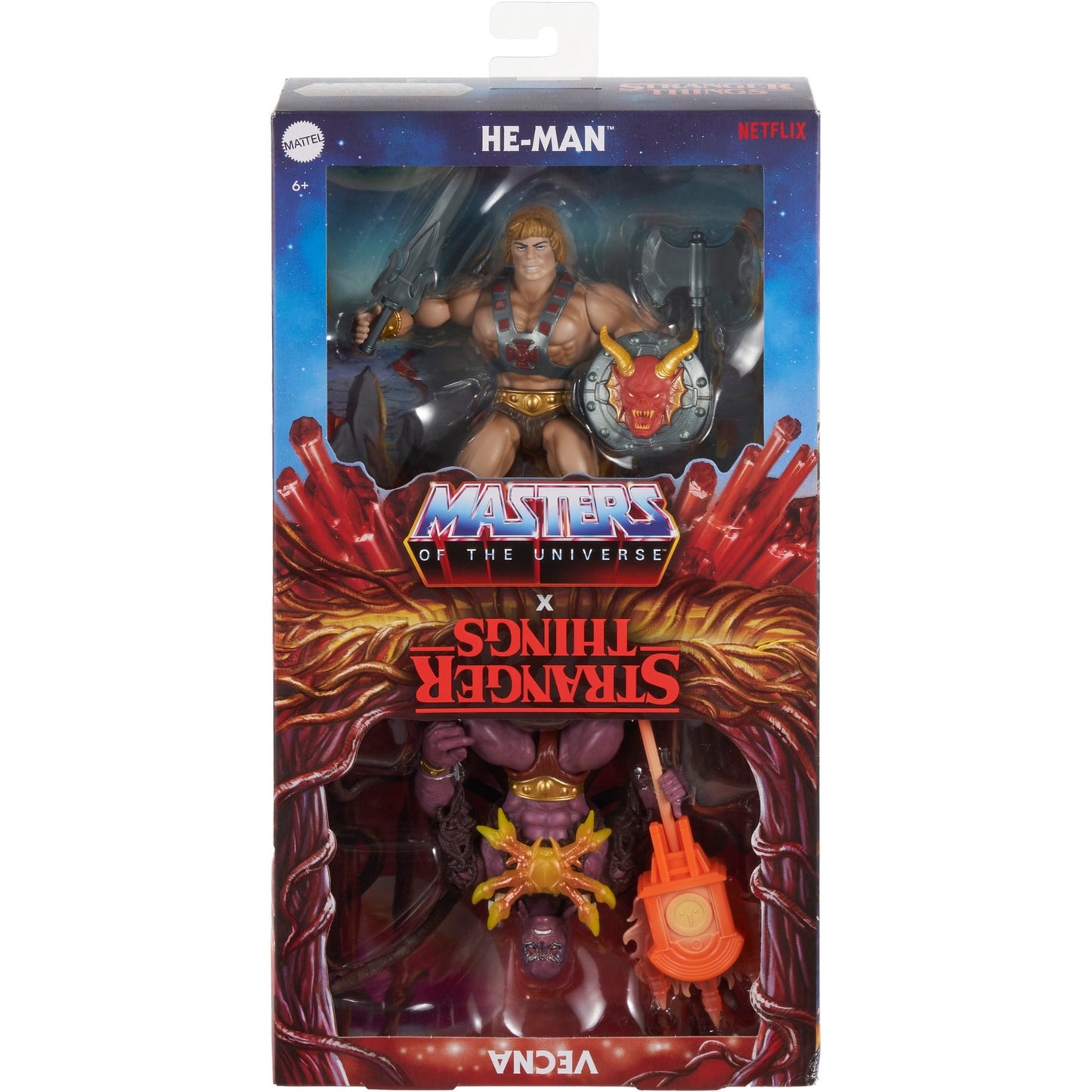 Masters of the Universe Origins Stranger Things Doppelpack He-Man und Vecna, Spielfigur