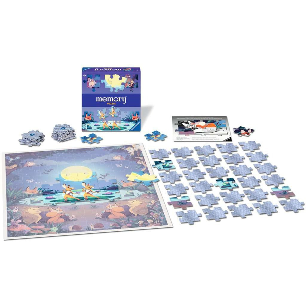 memory Puzzle Tiere am Teich, Brettspiel