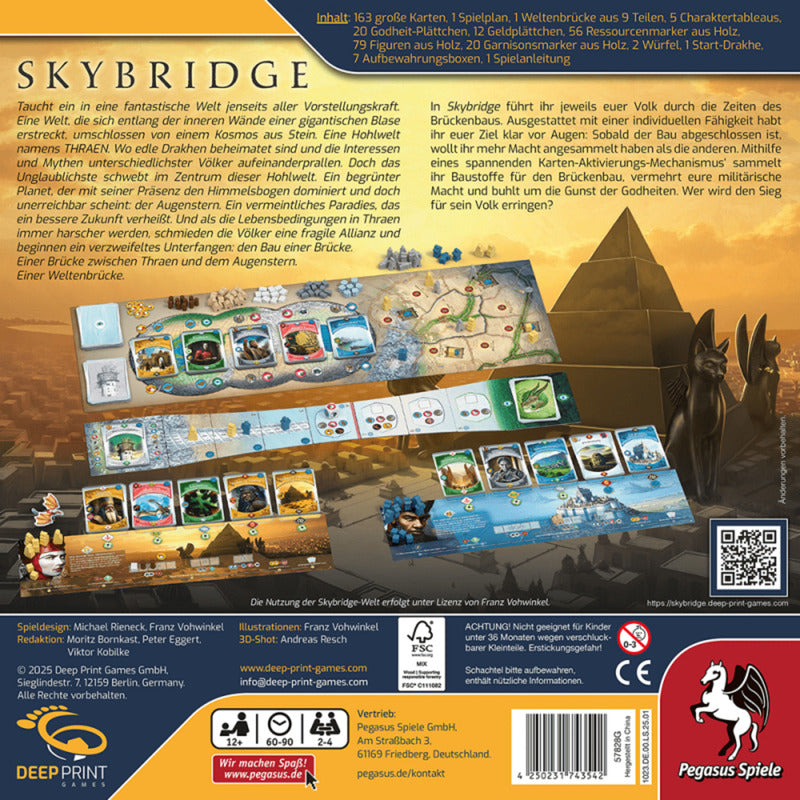 Deep Print Games: Skybridge, Brettspiel