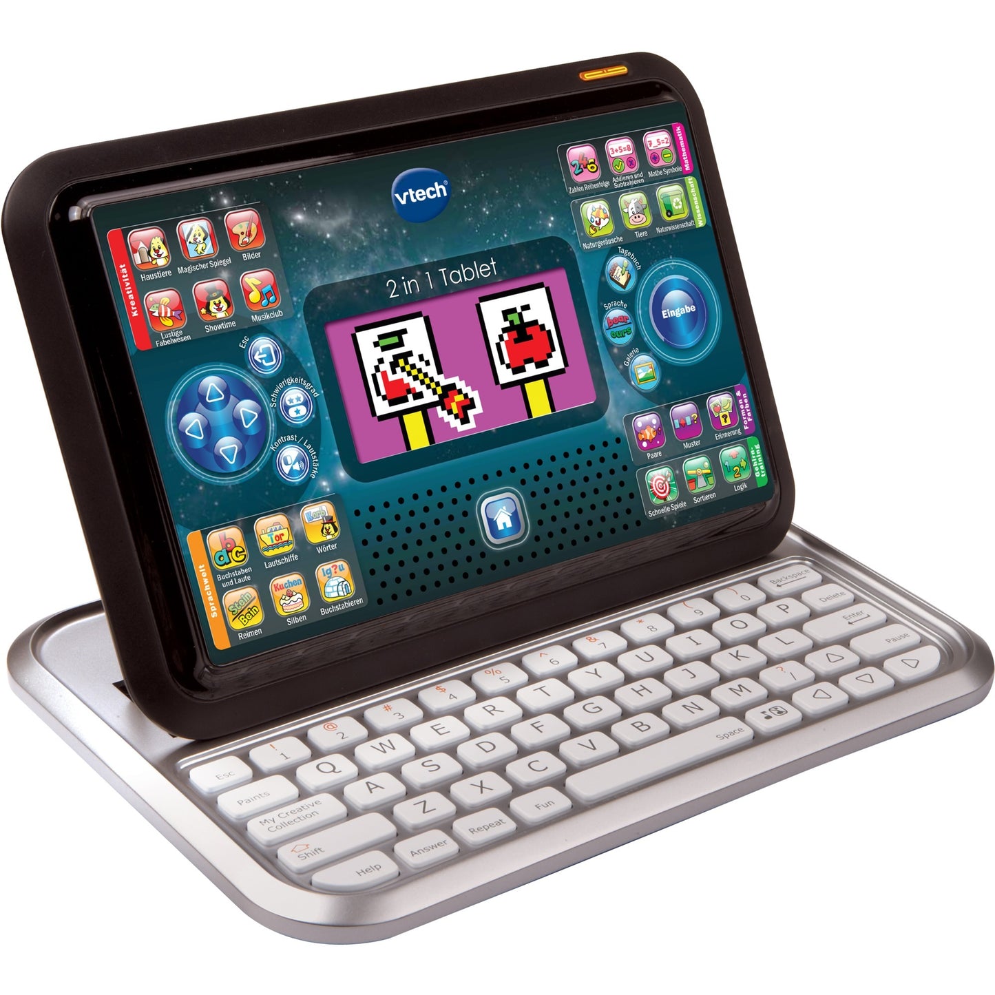 Vtech 2 in 1 Tablet (schwarz/silber)