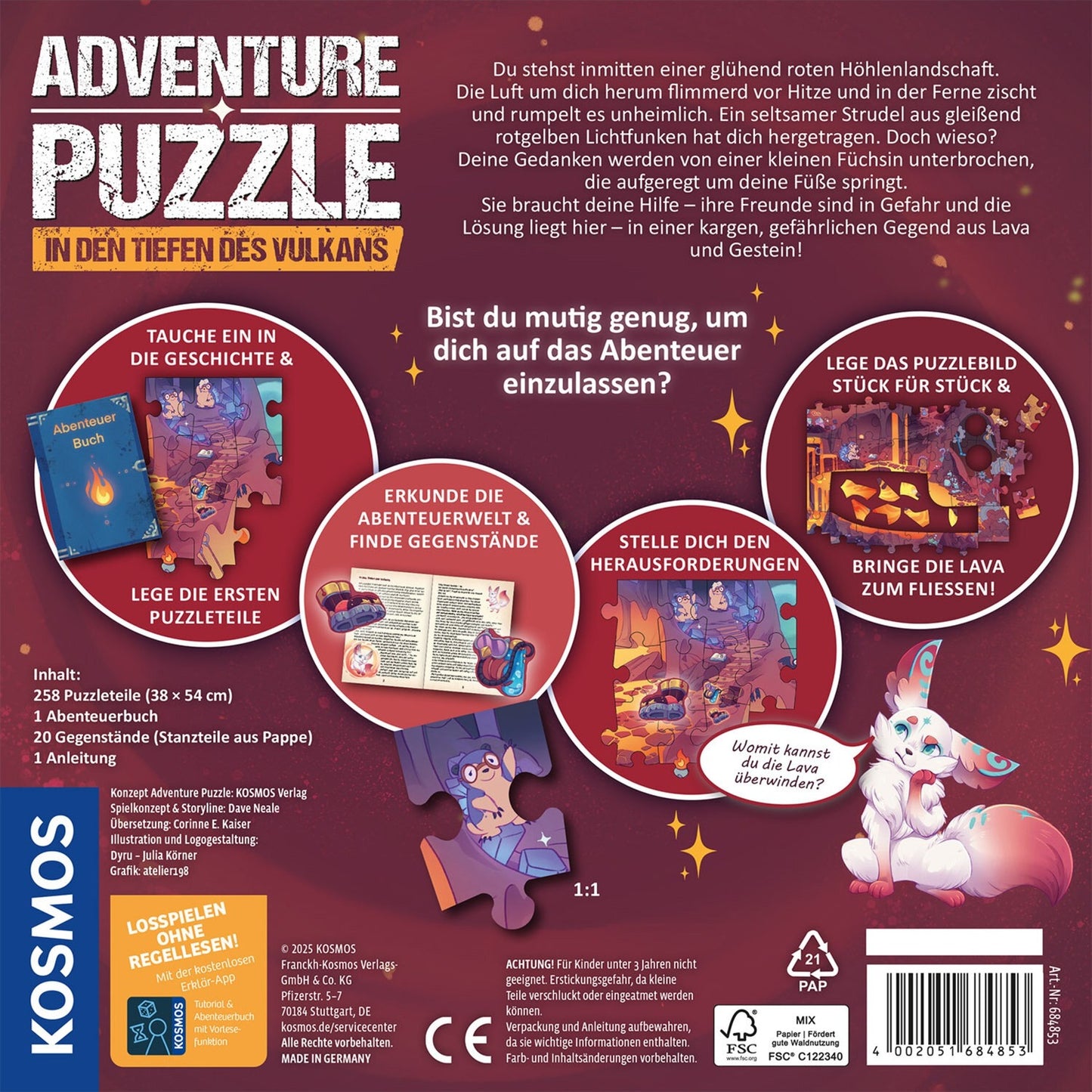 Adventure Puzzle: In den Tiefen des Vulkans