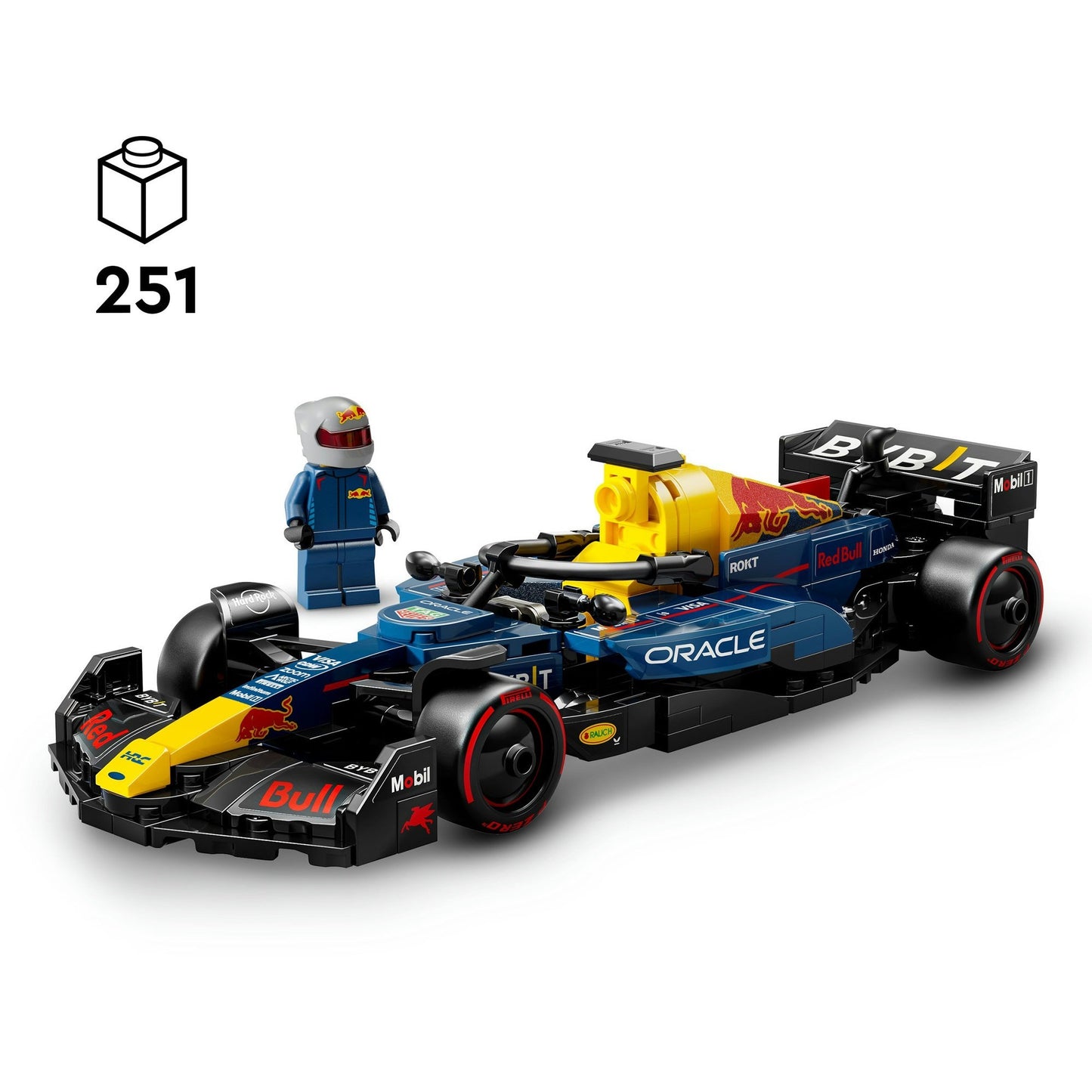 77243 Speed Champions Oracle Red Bull Racing RB20 F1 Rennauto, Konstruktionsspielzeug