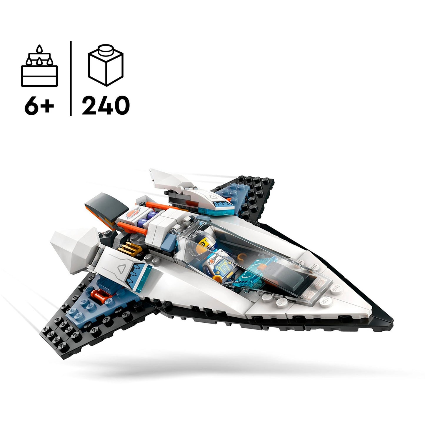 LEGO 60430 City Raumschiff, Konstruktionsspielzeug