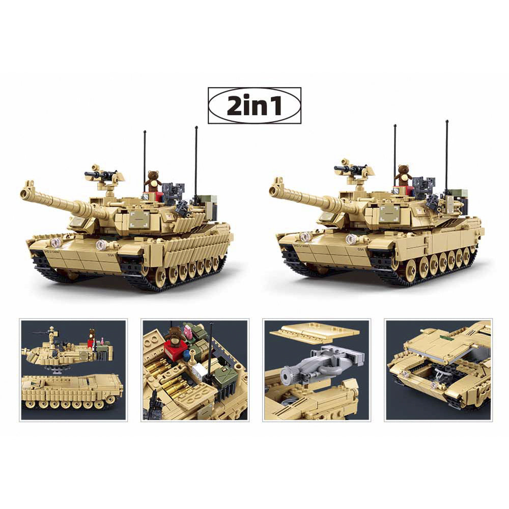 ModelBricks M1A2 Tusk2S, Konstruktionsspielzeug