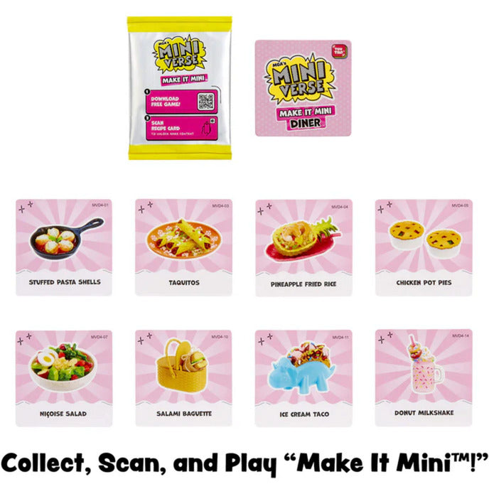 MGA's Miniverse - Make It Mini Diner Series 4 Mini Collectibles, Basteln