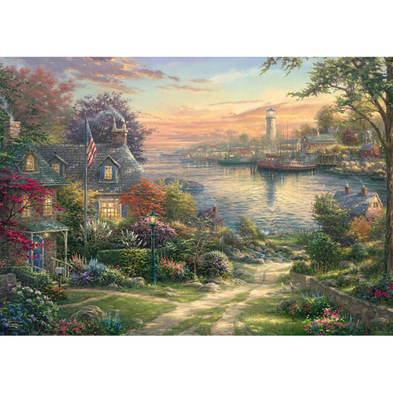 Thomas Kinkade Studios: Hafen in Neuengland, Puzzle