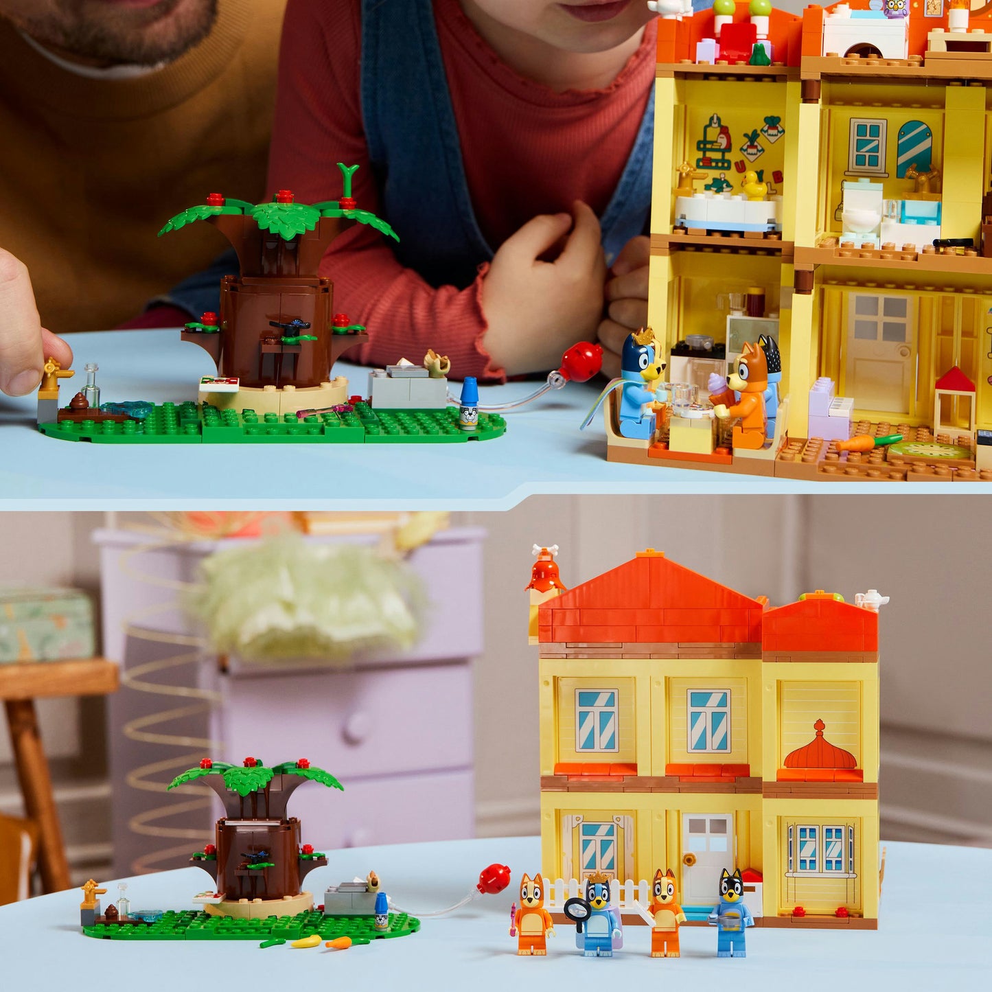 11203 Bluey - Blueys Haus, Konstruktionsspielzeug