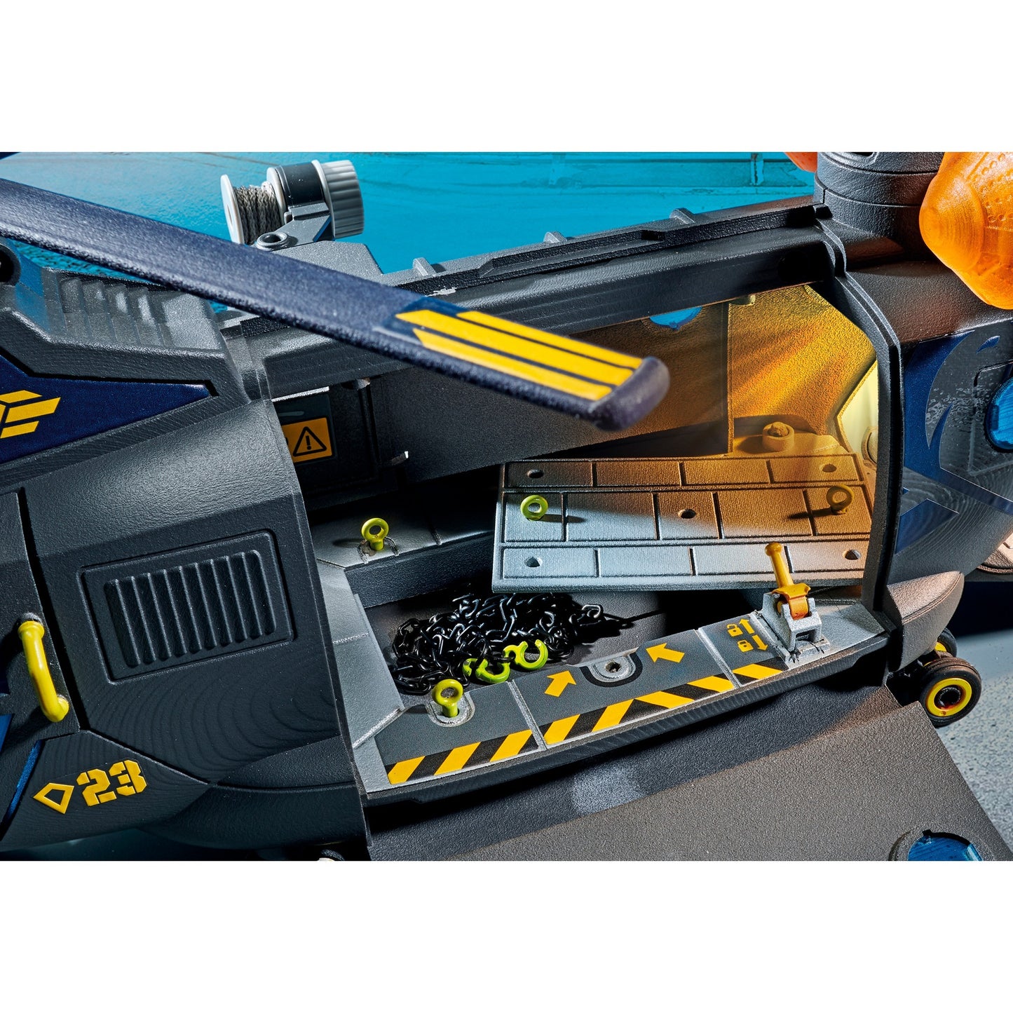 PLAYMOBIL 71149 City Action SWAT-Rettungshelikopter, Konstruktionsspielzeug