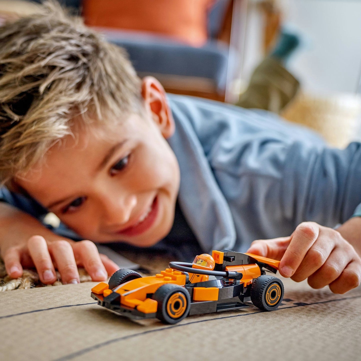 60442 City F1 Rennfahrer mit McLaren Rennauto, Konstruktionsspielzeug