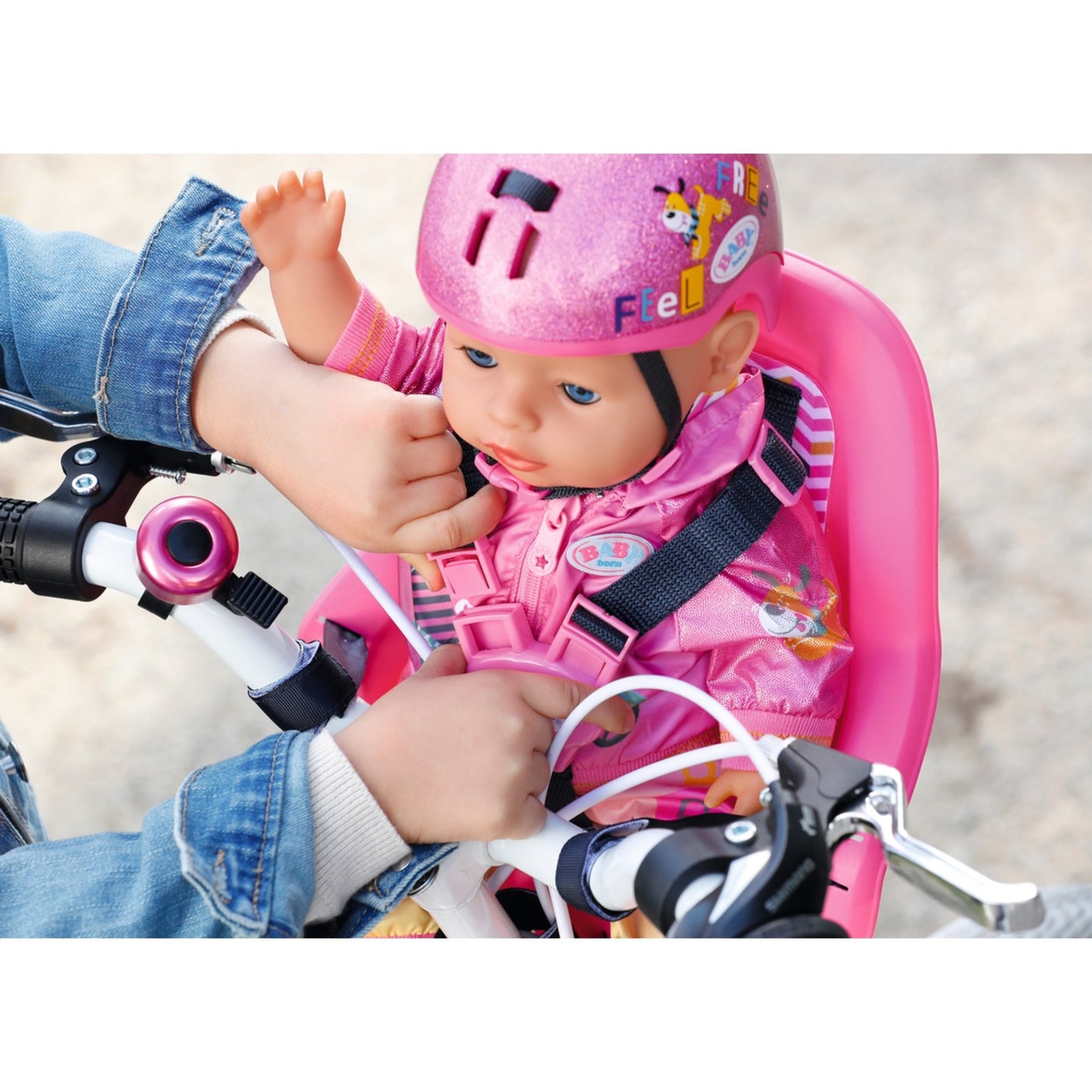 ZAPF Creation BABY born® Fahrradsitz (pink)