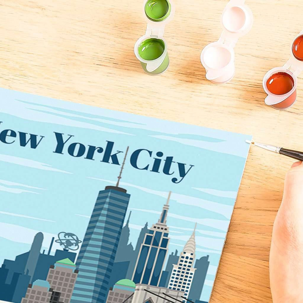 Ravensburger CreArt - Colorful New York City, Malen