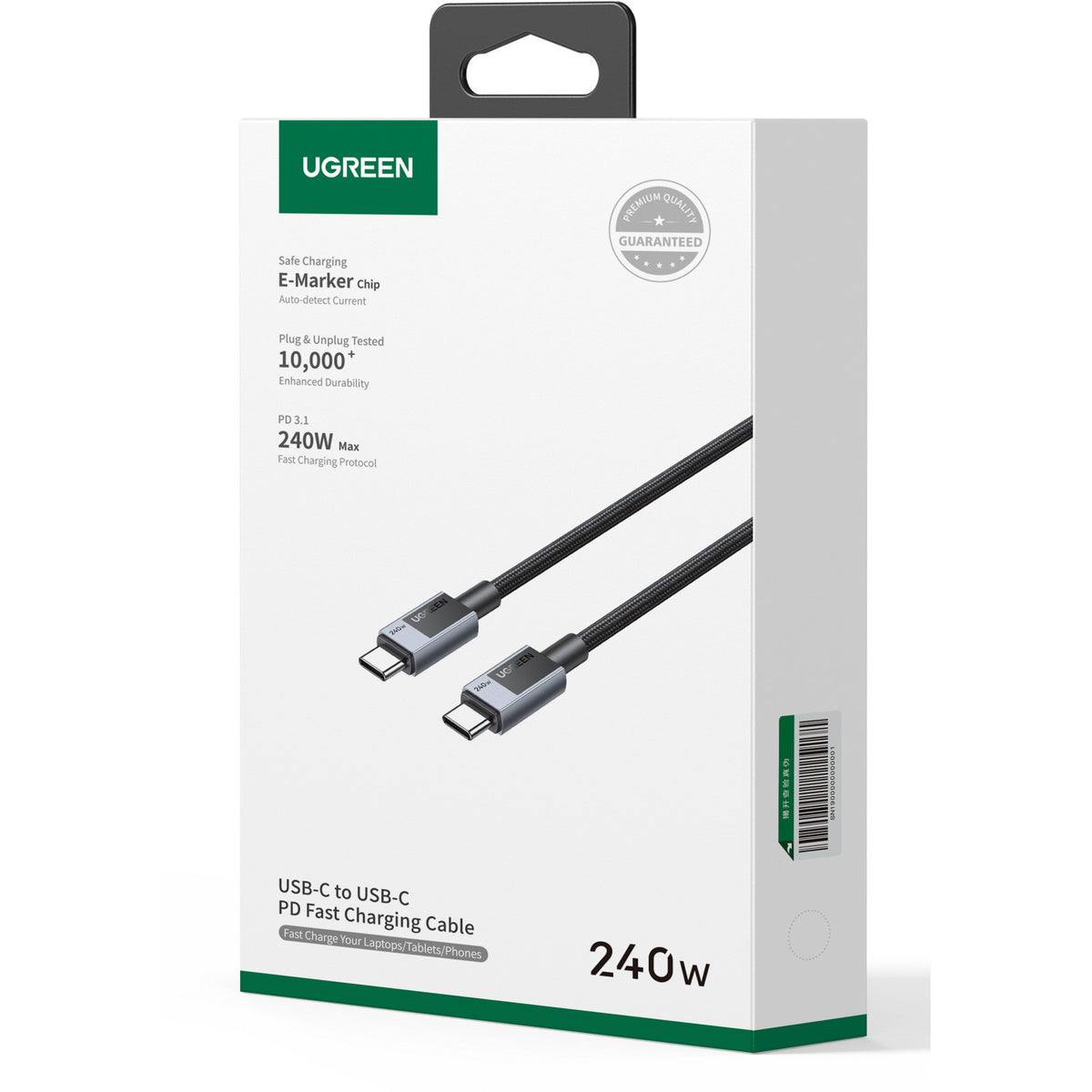 L513 USB-C auf USB-C Lade- und Datenkabel