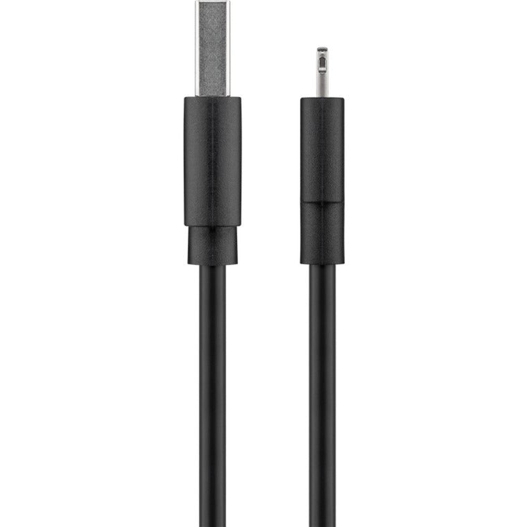 Goobay USB 2.0 Adapterkabel, USB-A Stecker > Lightning Stecker (schwarz, 1 Meter)