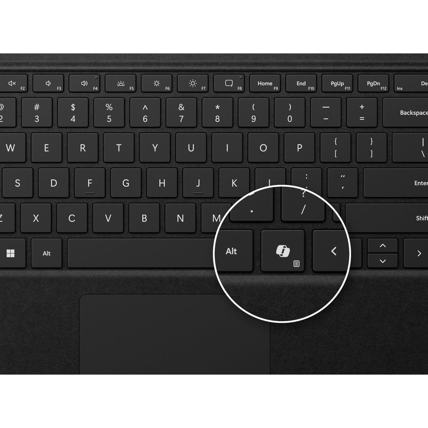 Surface Pro Keyboard, Tastatur