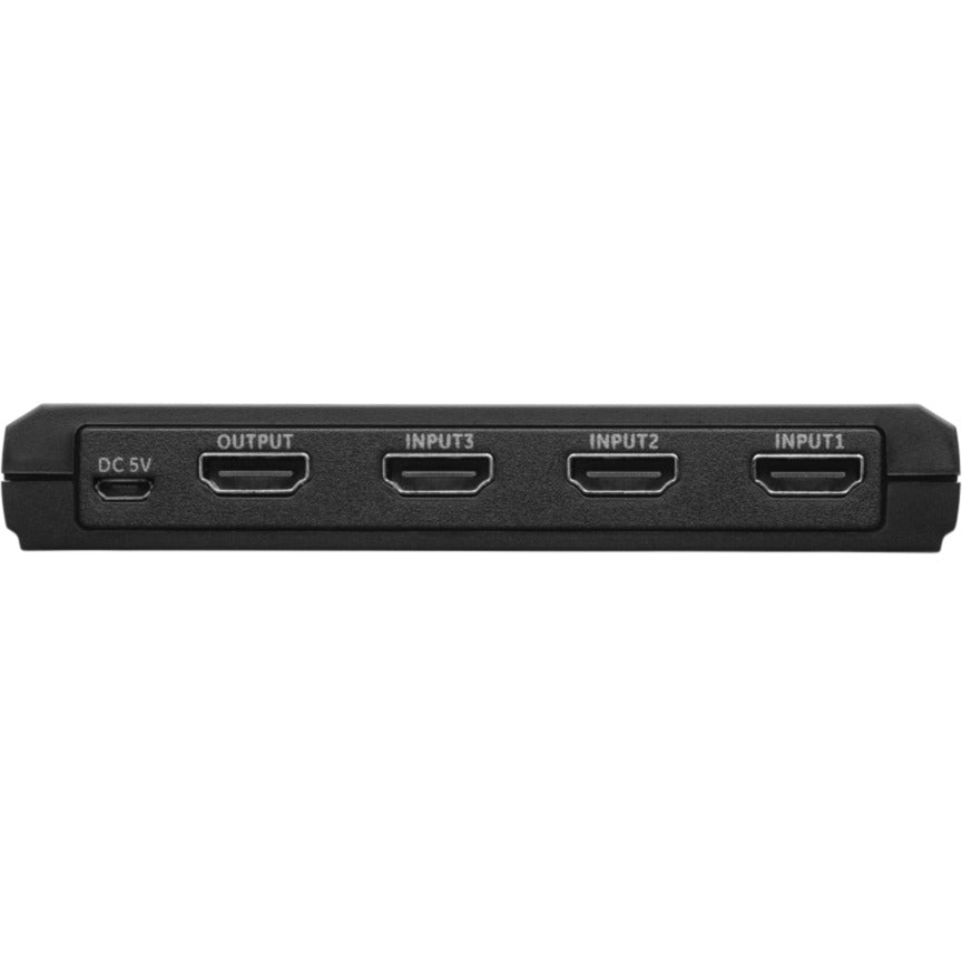 One for all Intelligenter HDMI-Switch SV1632 4K, HDMI Switch (schwarz, Full-HD HDMI Umschalter)
