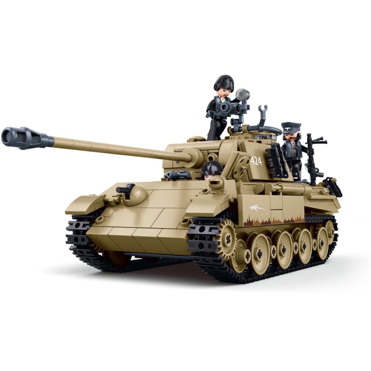 ModelBricks Panzerkampfwagen V Panther Ausführung G, Konstruktionsspielzeug