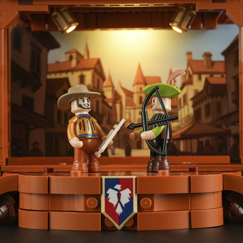 Mittelalterliche Truppenkutsche, Konstruktionsspielzeug