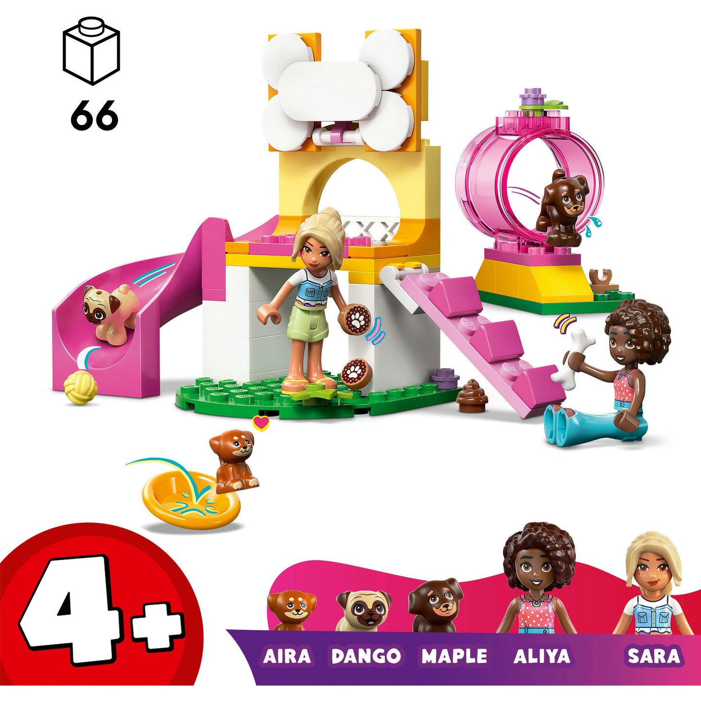 42665 Friends Welpenspielplatz, Konstruktionsspielzeug