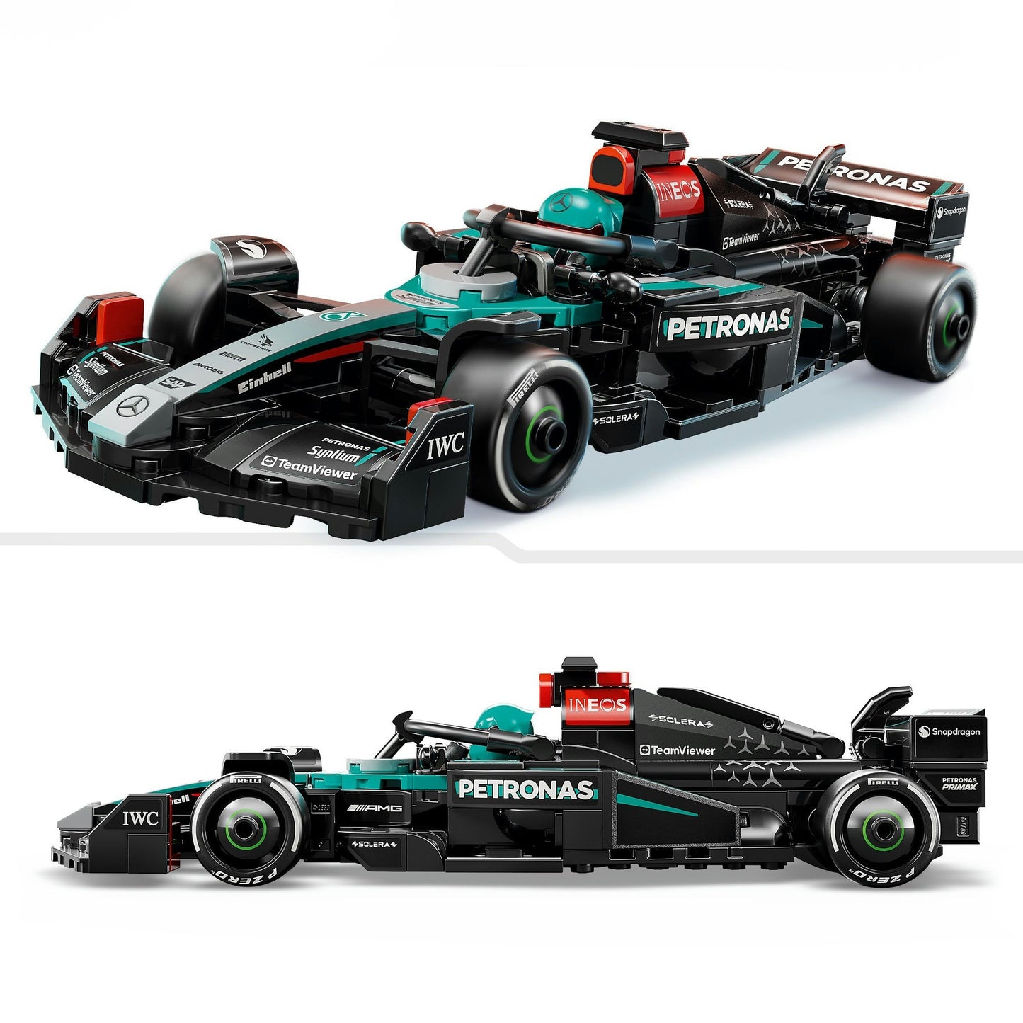 77244 Speed Champions Mercedes-AMG F1 W15 Rennauto, Konstruktionsspielzeug
