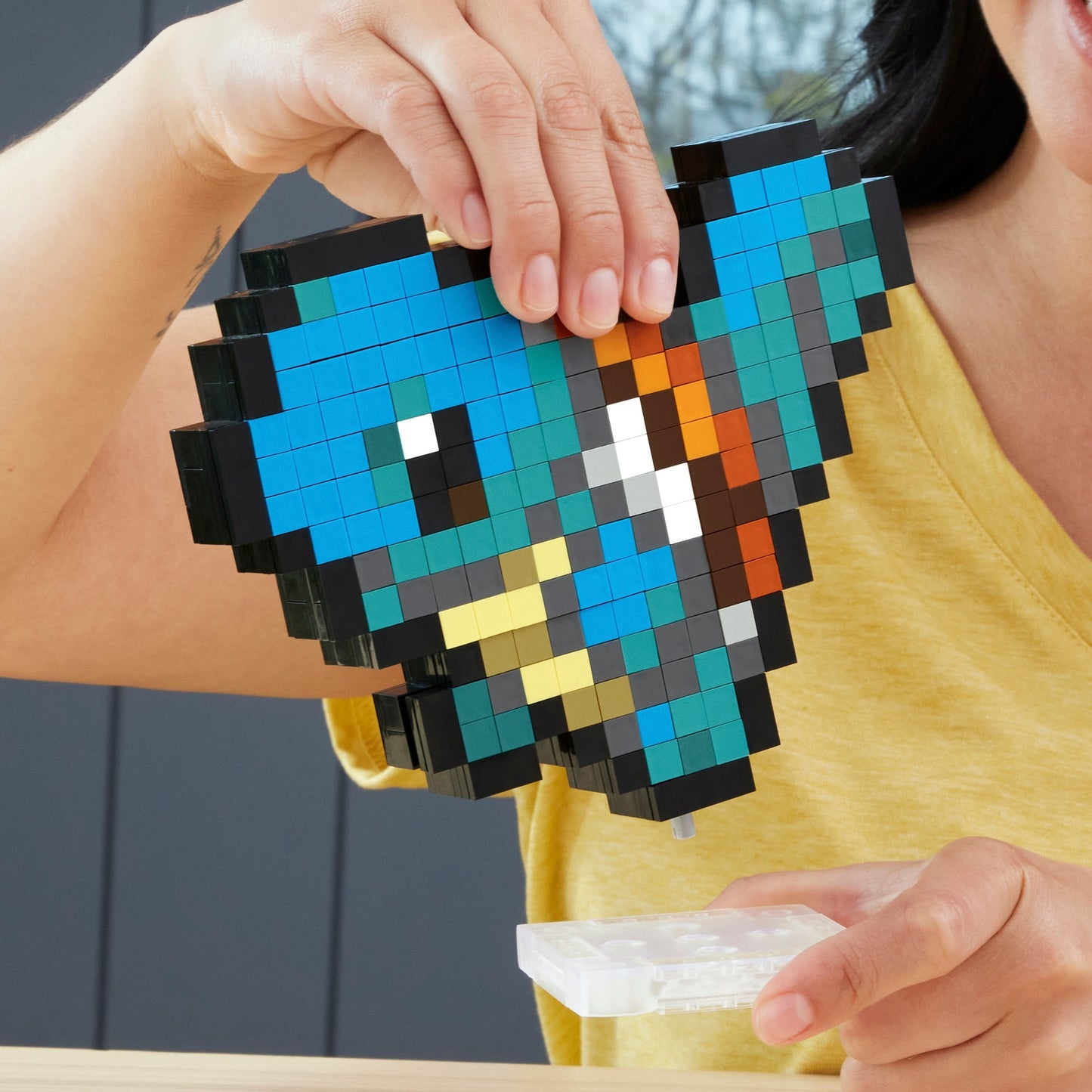Mattel Pokémon Shiggy Pixel Art, Konstruktionsspielzeug