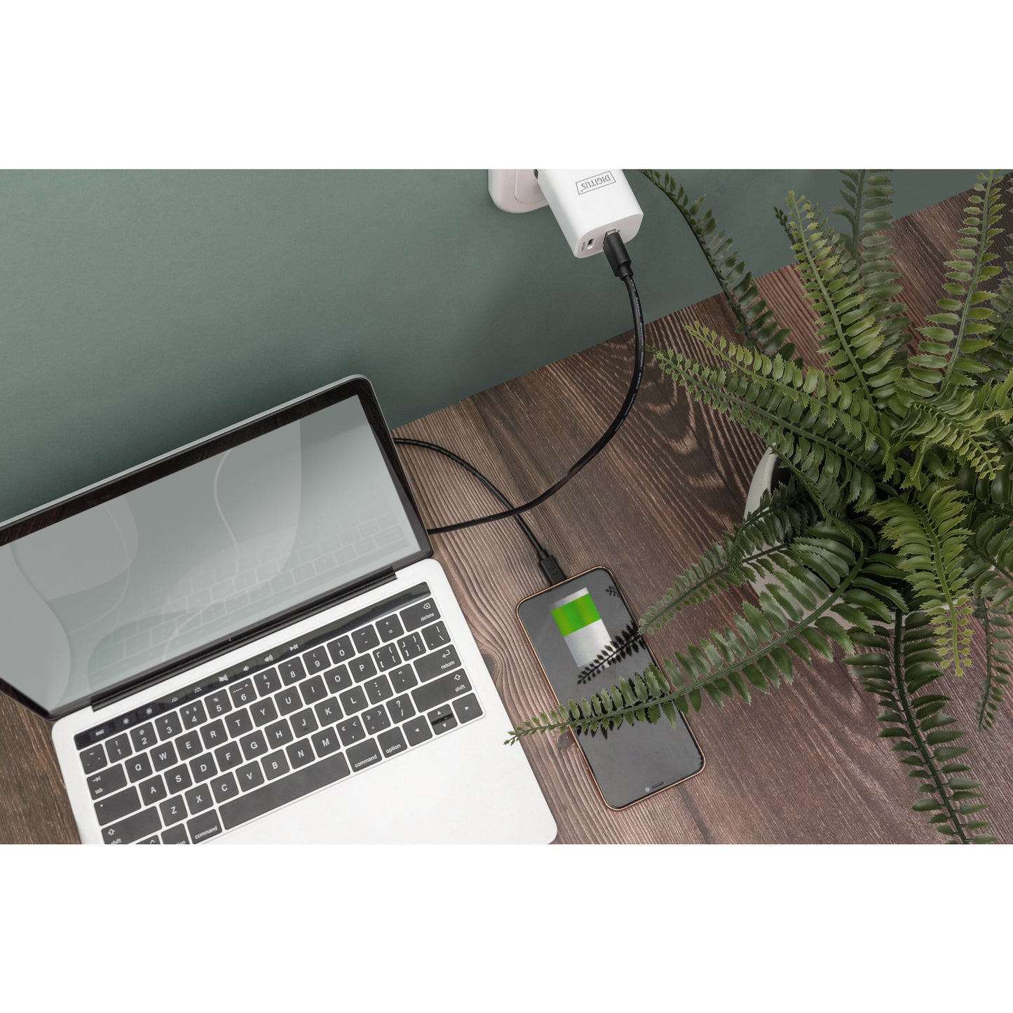 USB 2.0 Anschlusskabel USB-A > USB-C