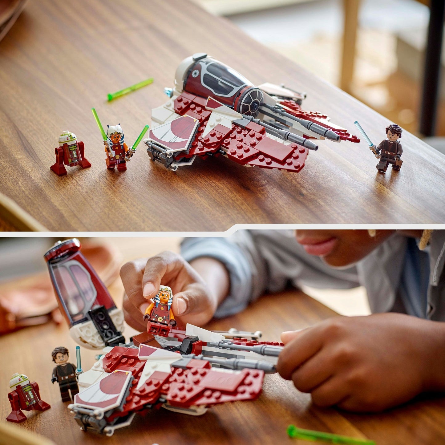 75401 Star Wars Ahsokas Jedi Interceptor, Konstruktionsspielzeug