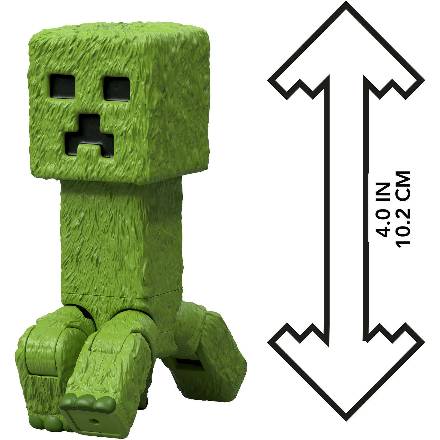 Minecraft Movie Creeper Actionfigur und Zubehör, Spielfigur