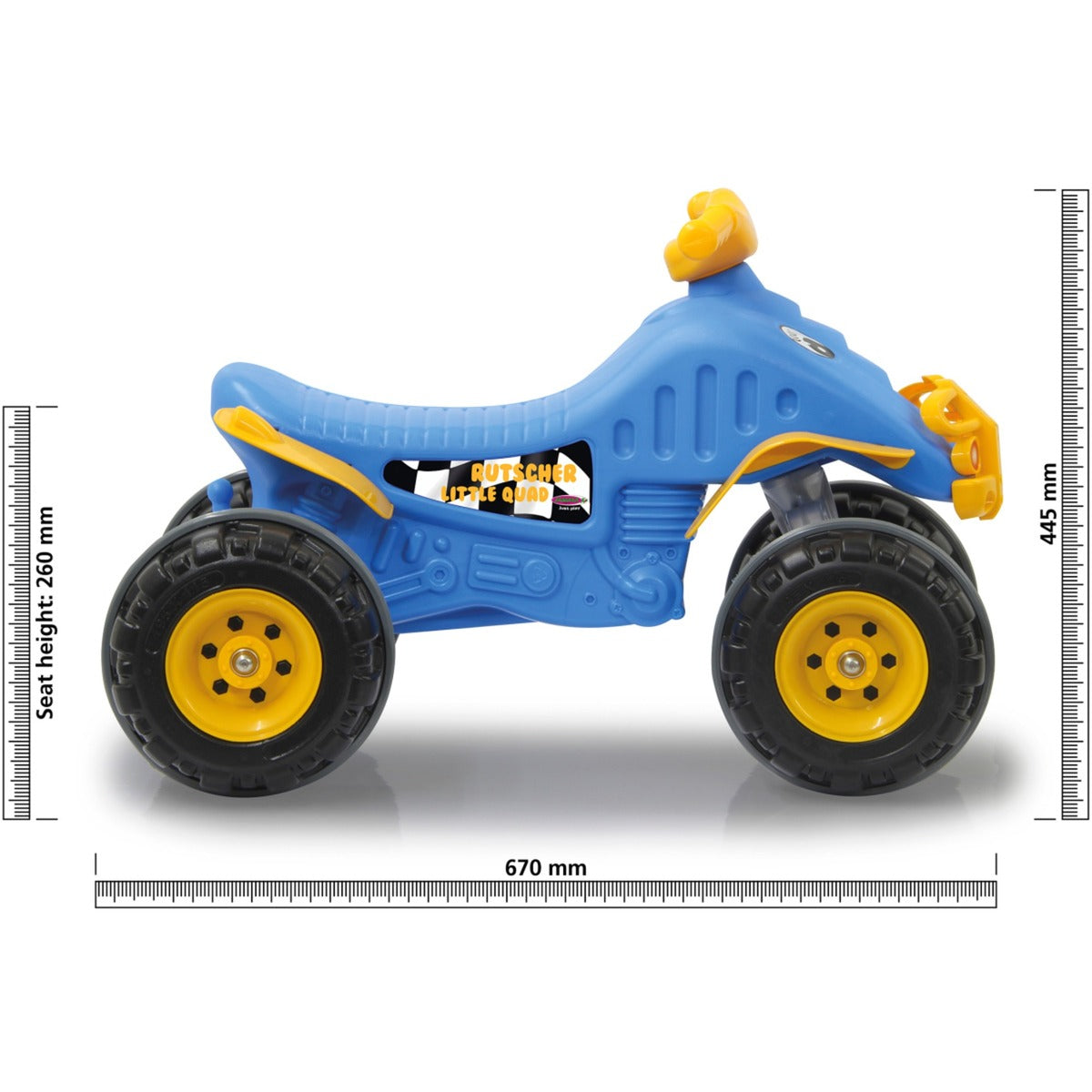 Jamara Rutscher Little Quad (blau)