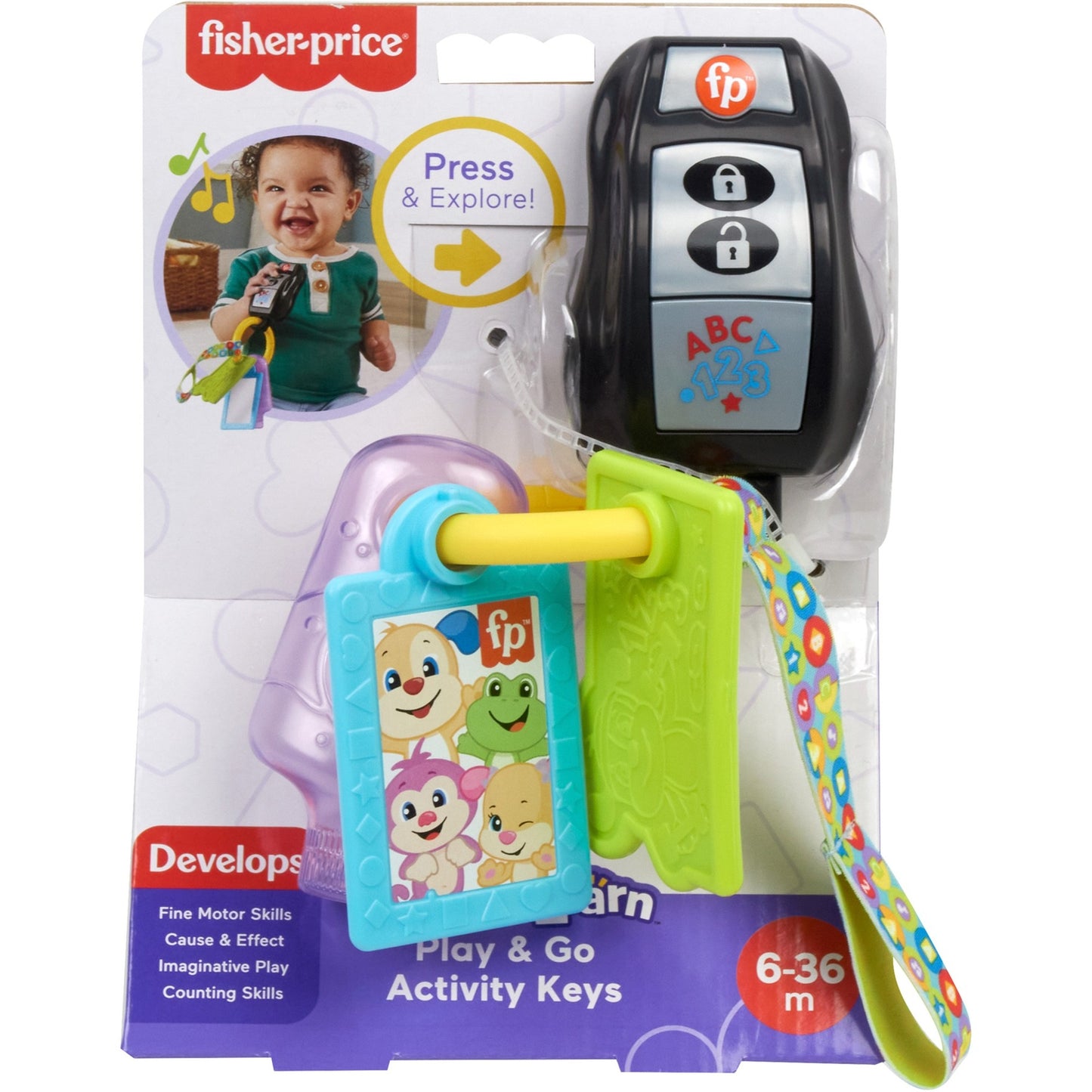Fisher-Price Play & Go Activity Keys, Beißring