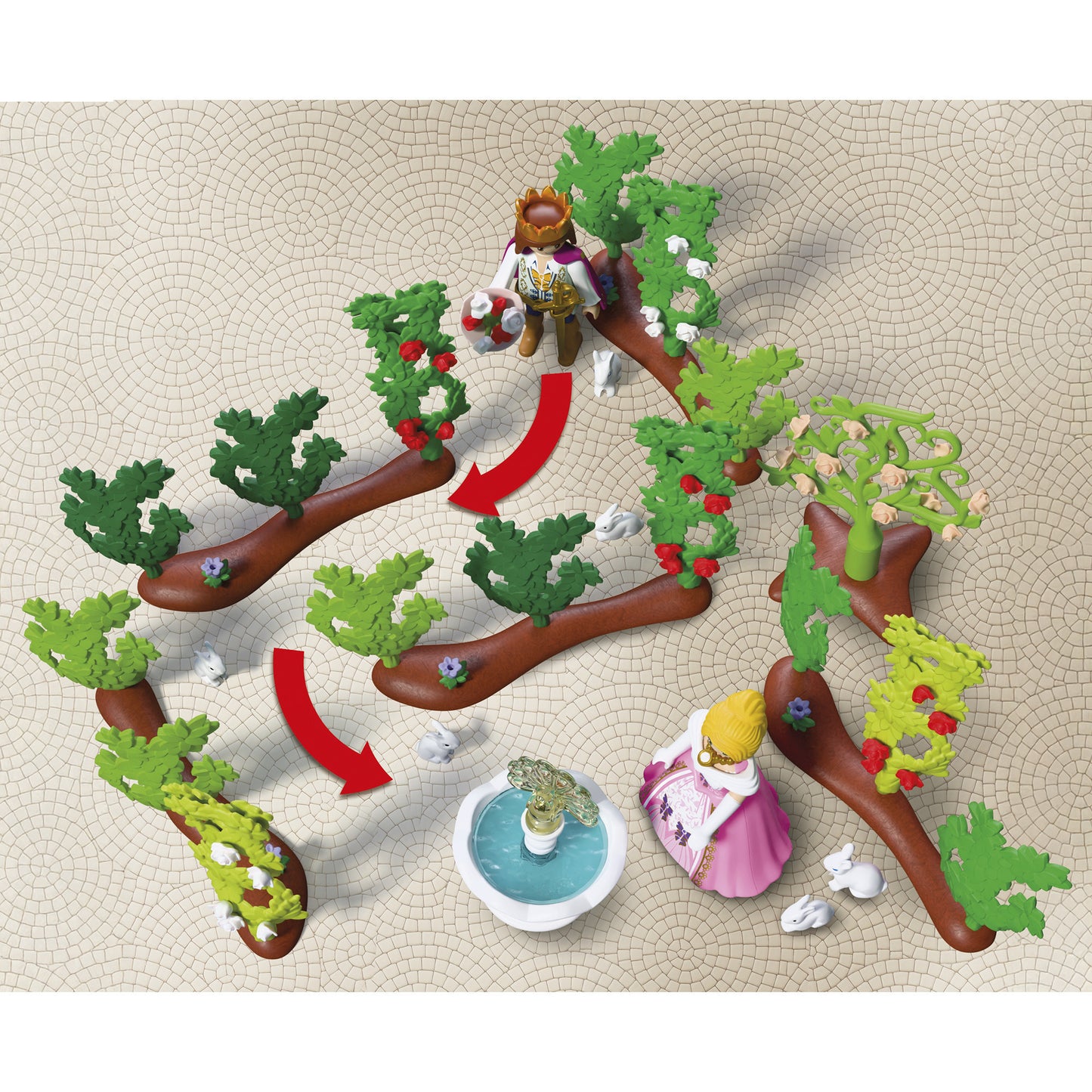 72053 Princess Königlicher Irrgarten, Konstruktionsspielzeug