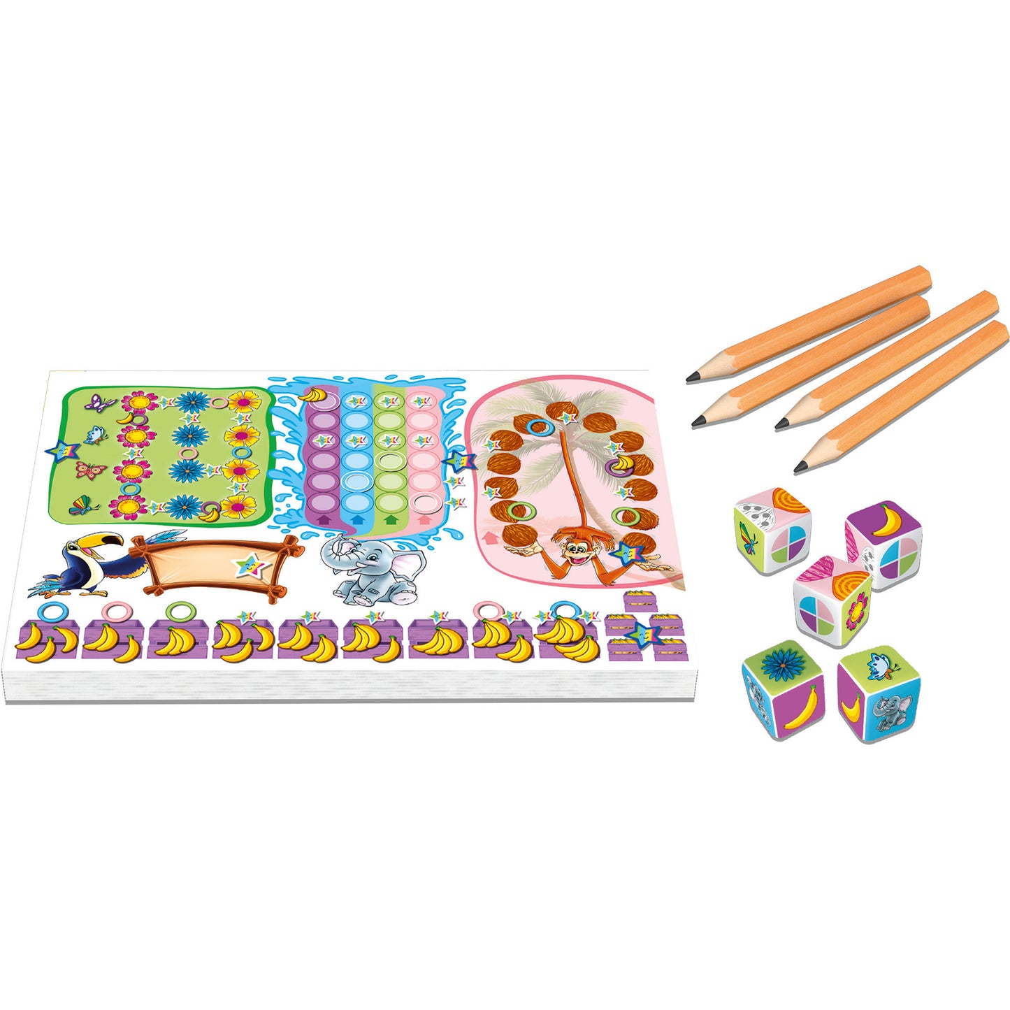 Auch schon clever - Dschungelparty, Brettspiel