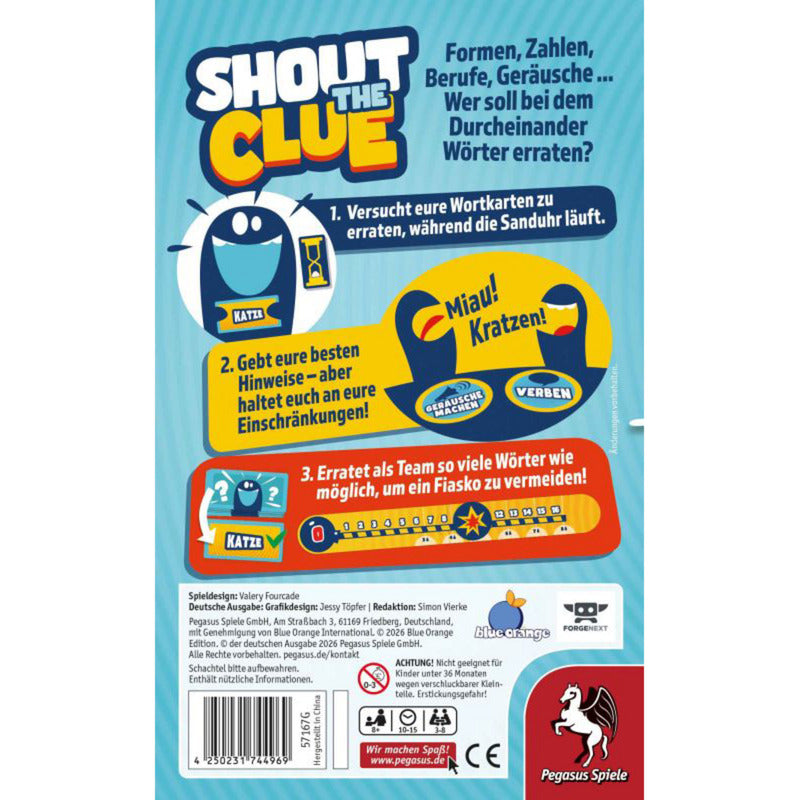 Shout the Clue, Partyspiel