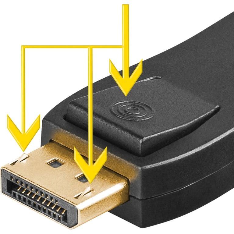 Goobay Adapter DisplayPort > HDMI (schwarz, Bulk)