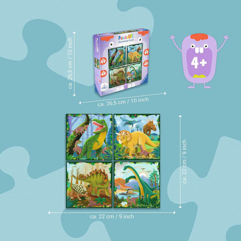 Puzzle UP! - Dinosaurier