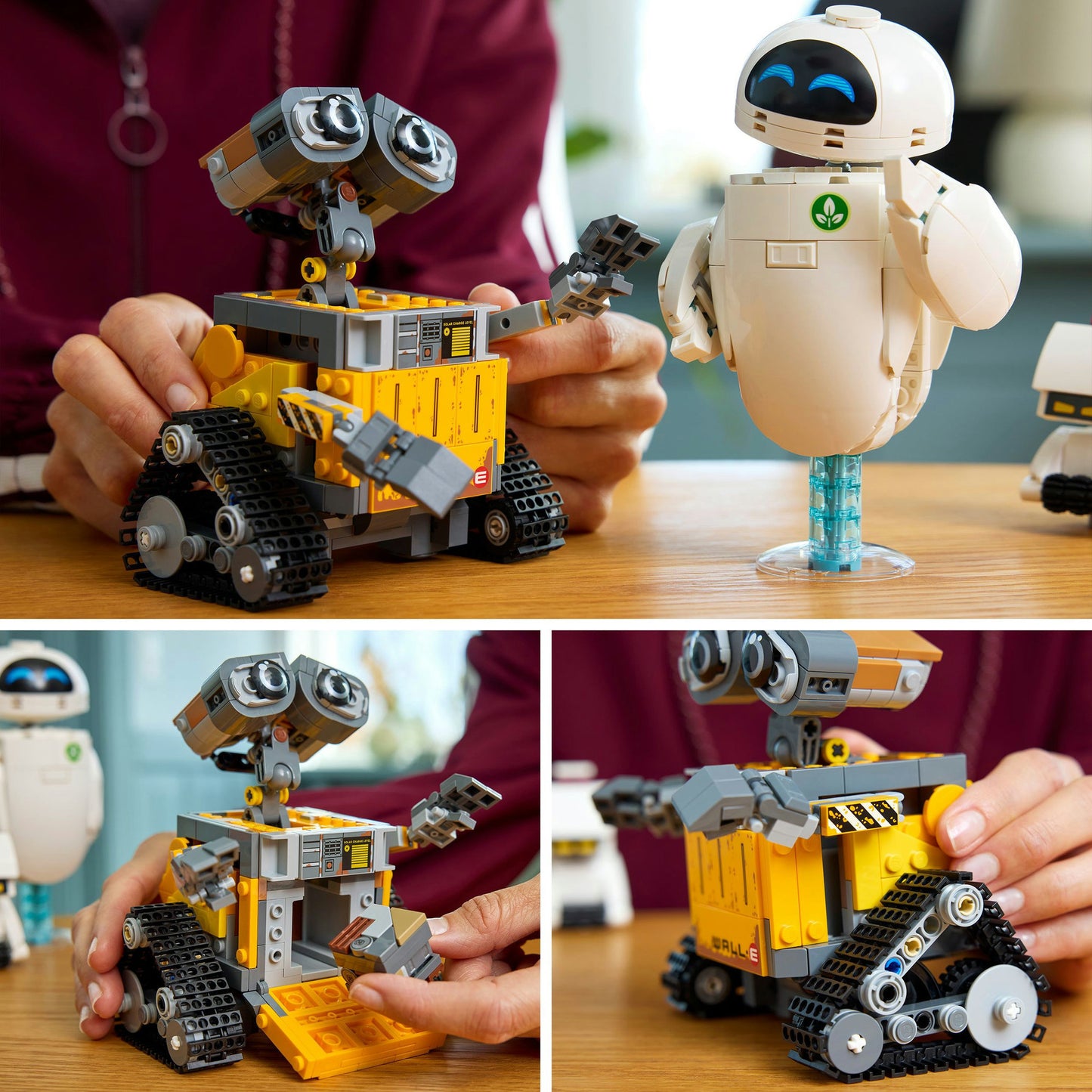 43279 Disney Pixar WALL-E und EVE, Konstruktionsspielzeug