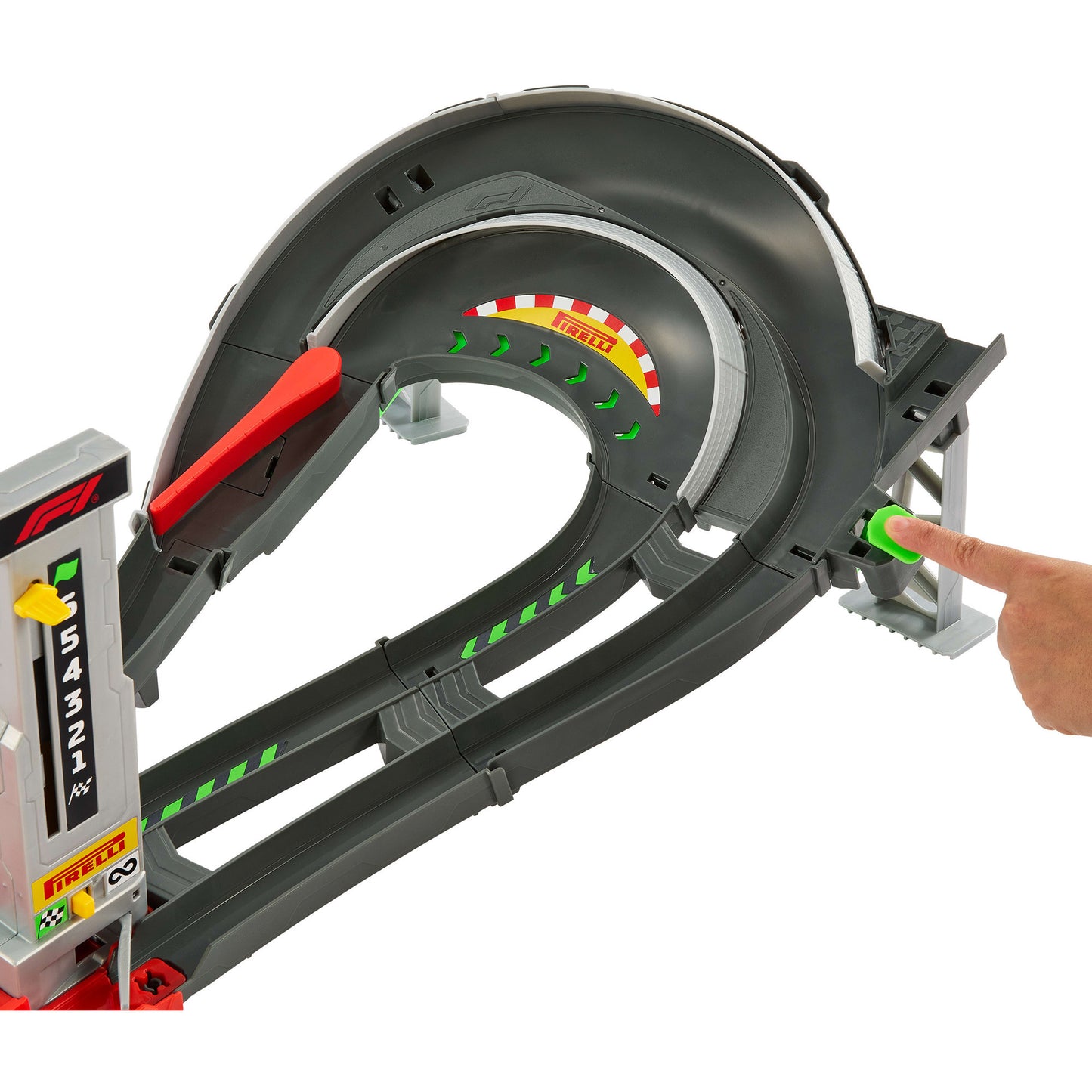 Hot Wheels Racing Formel 1 Grand Prix Trackset, Rennbahn