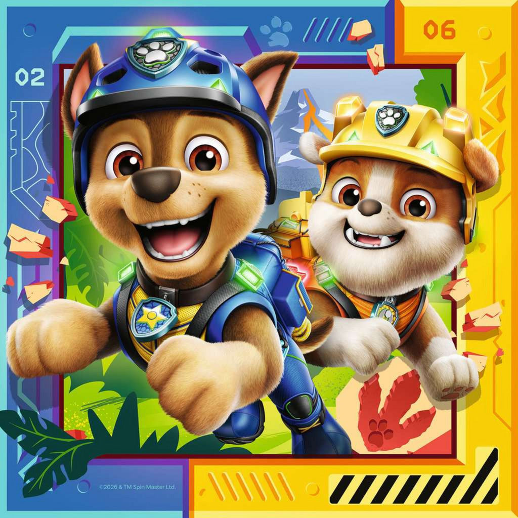 Kinderpuzzle Paw Patrol 3 Dino Movie