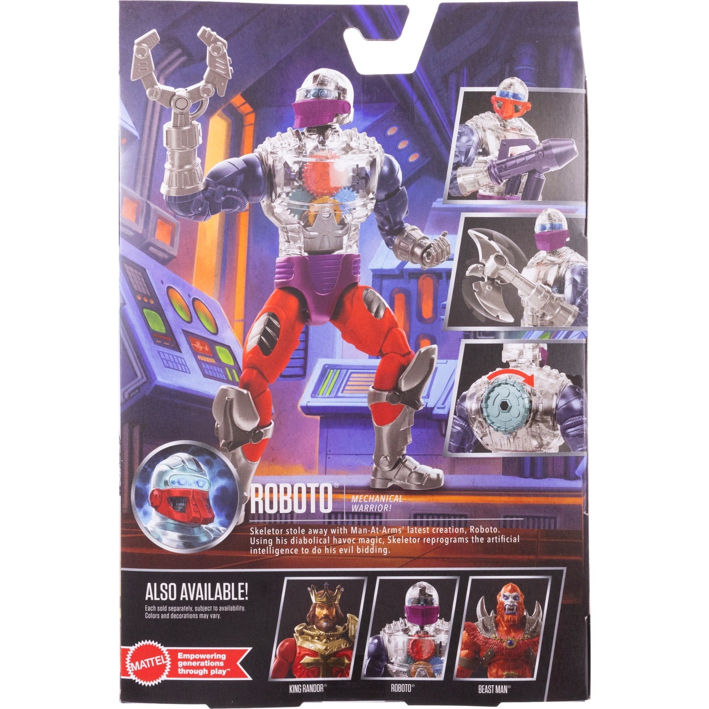 Masters of the Universe Masterverse New Eternia Roboto, Spielfigur