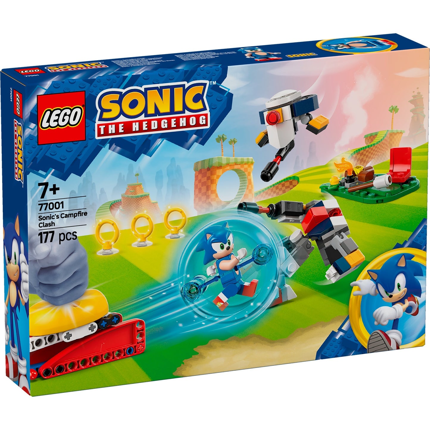 LEGO 77001 Sonic the Hedgehog Sonics Showdown am Lagerfeuer