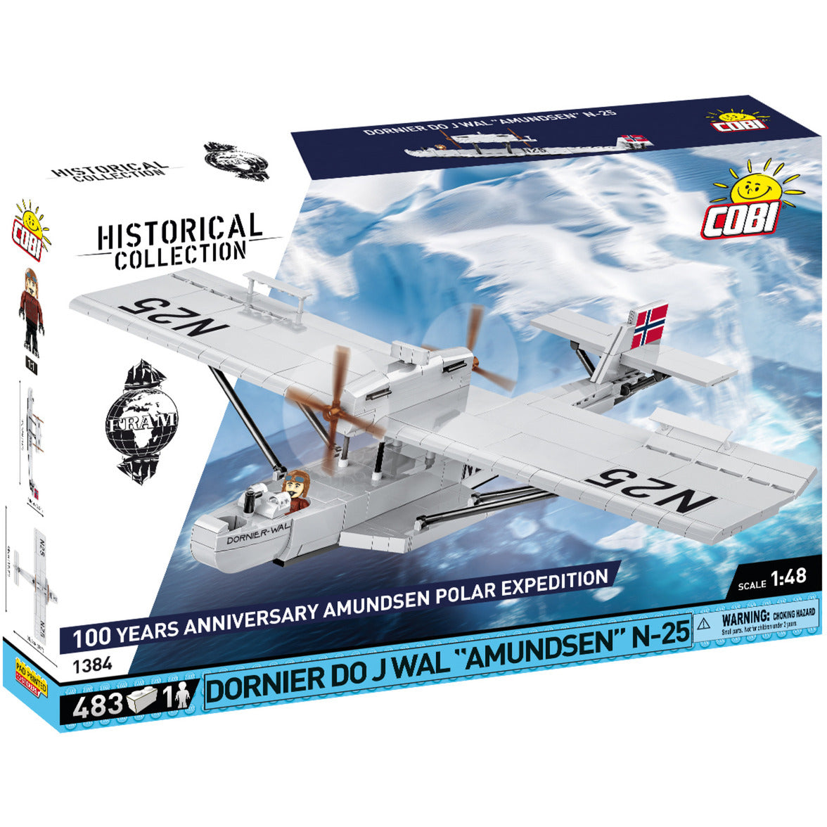 Dornier Do J Wal Amundsen, Konstruktionsspielzeug