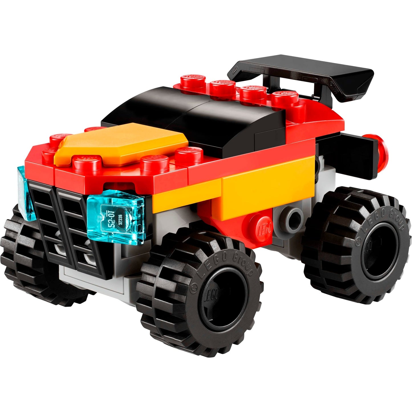 30691 Creator 3-in-1 Mini-Monstertruck, Konstruktionsspielzeug