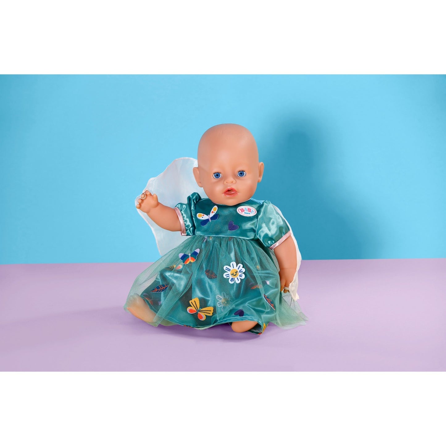 BABY born Feenkleid mit Flügeln 43cm, Puppenzubehör