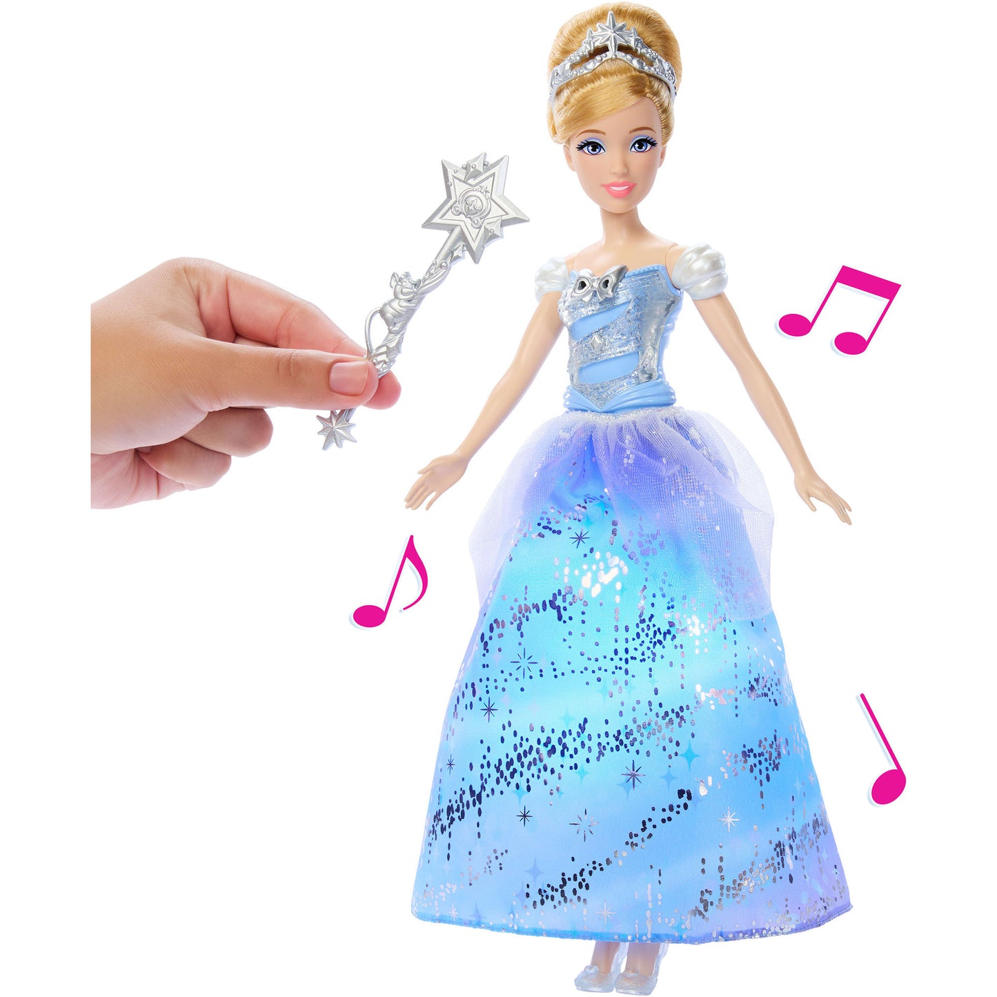 Disney Prinzessin Cinderella-Modepuppe im bezaubernden Ballkleid