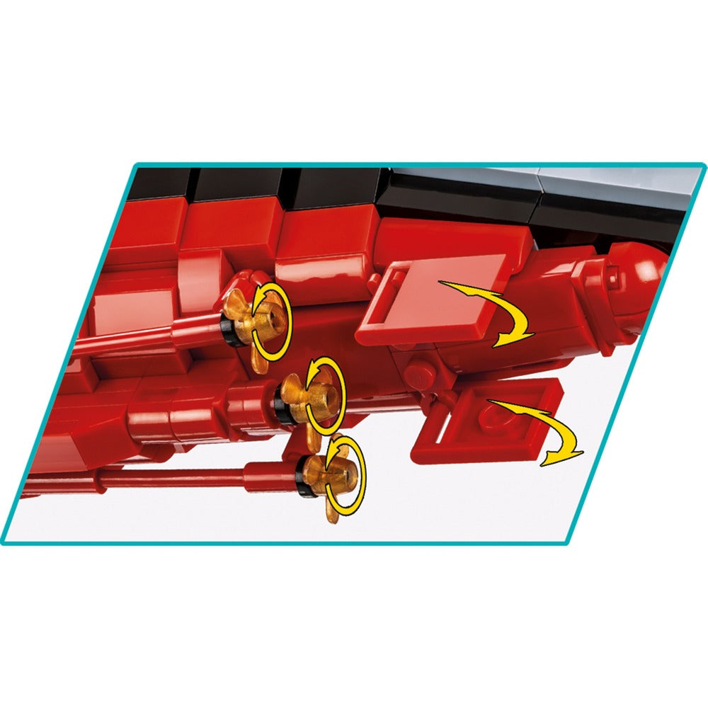 COBI Battleship Gneisenau, Konstruktionsspielzeug