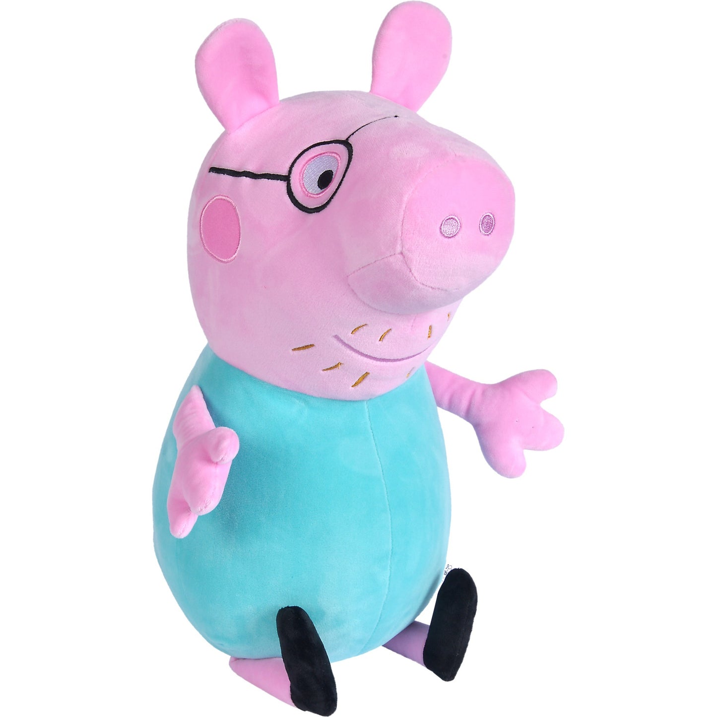 Simba Peppa Wutz Papa Wutz (rosa/türkis, 37 cm)