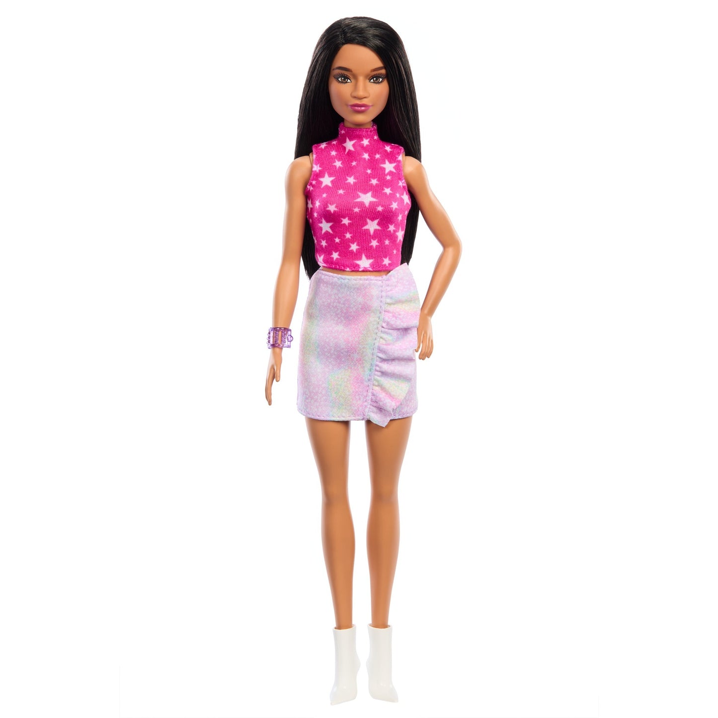 Barbie Barbie Fashionistas-Puppe Rock pink and metallic