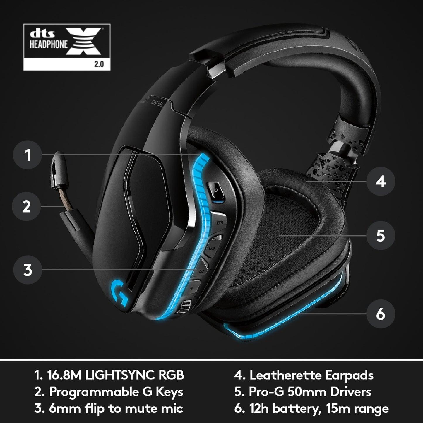 G935, Gaming-Headset