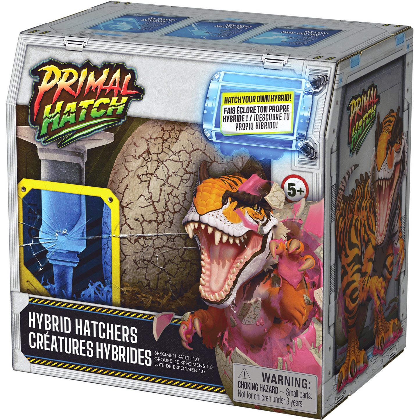 Primal Hatch Hybrid Dinos - Dino Actionfigur im Ei, Spielfigur