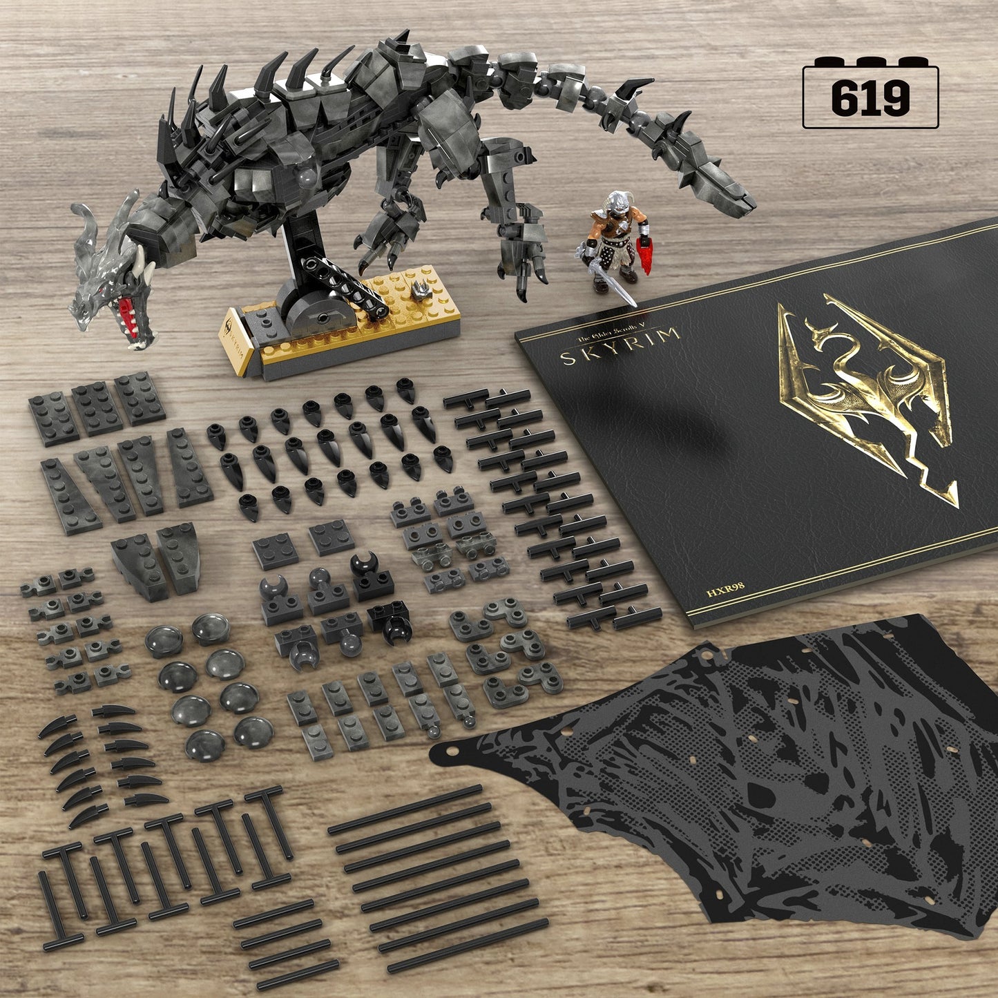 MEGA Showcase Skyrim Set, Konstruktionsspielzeug