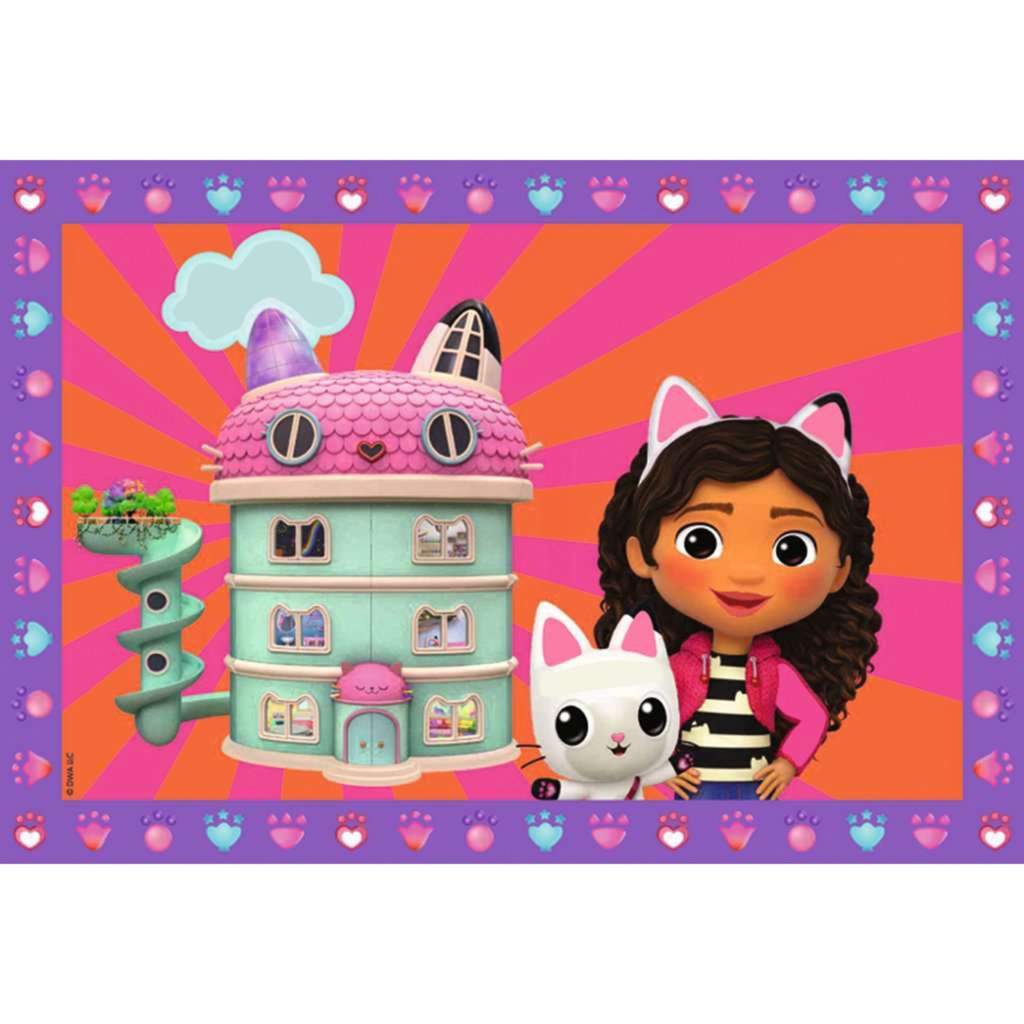 Ravensburger Malen nach Zahlen Junior - DreamWorks Gabby's Dollhouse